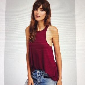 Free People long beach tank NWT